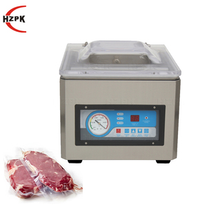 HZPK dz 260B confezionatrice sottovuoto per mattoni di riso piccola macchina sigillatrice sottovuoto da tavolo in acciaio inossidabile - Product Image 1