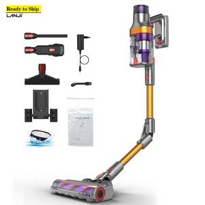 Aspirateur balai sans fil S702-2 avec écran tactile LED, filtre sans sac, 38 kPa, moteur sans balais rechargeable 500 W, aspiration à sec, bac à poussière 1,2 L - Product Image 3