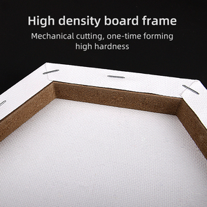 Xin Bowen Art Materials 280Gsm Painting Medium Artist Canvas <strong>Frame</strong> Hexagon Density Plate <strong>Frame</strong> for Oil Acrylic <strong>Paint</strong> Drawing - Product Image 6