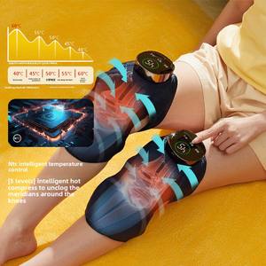 Massageador de Joelho Inteligente Transfronteiriço com Aquecimento Elétrico NTC, Vibração com Airbag e Amassamento Simulado Humano, Suporte Confortável - Product Image 1