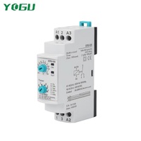 YOGU ERV-08 Relay Penunda Waktu Multi Rentang YOGU ERV-08 Relay Pengatur Waktu dengan Tombol untuk Kontrol Kabinet Distribusi Daya