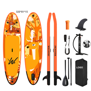 Full Printing Board Sup 320cm 10'6 SUP Stand up Paddle Customized <b>Inflatable</b> Paddleboard Colorful Maple Full Printing <b>Inflatable</b> - Product Image 6