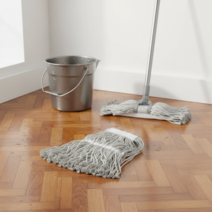 Gizmop Mopa Húmeda de 300gr, Tela de Microfibra, para Parquet y Pisos de Madera Real, Autoescurrible, Antibacterial, Duradera, Sostenible y Reutilizable - Product Image 3