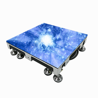 Écran LED mural interactif P3.91MM pour carrelage numérique, piste de danse pour scène vidéo de jeu, écran tactile