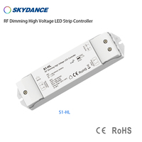 Contrôleur de bande LED haute tension Skdyance S1-HL 100-240VAC RF Dimming pour bande LED haute tension monocolore