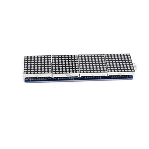 Module d'affichage LED matriciel 4-en-1 TOPCUS H6A4 MAX7219 avec carte de contrôle MCU et câble de connexion 5P - Product Image 3