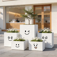 Jardinières écologiques pour la culture de fleurs et légumes, aménagement paysager architectural urbain municipal, plantoirs pour plantes