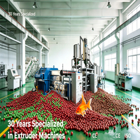 Machine automatique de fabrication de granulés d'aliments pour poissons, équipement pour l'aquaculture, utilisation en ferme