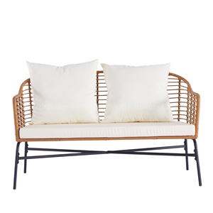 Ensemble de mobilier de jardin personnalisable en fer forgé pour mariage, chaises et cannes, pour extérieur et patio - Product Image 5
