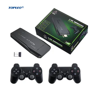 Topleo mini hidden game console stick video game consoles box lite ps2 4k game stick