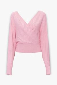 Maglioni da donna personalizzati manica lunga scollo a V in tinta unita maglieria Casual <span class=keywords><strong>s</strong></span> da donna maglieria da donna - Product Image 6