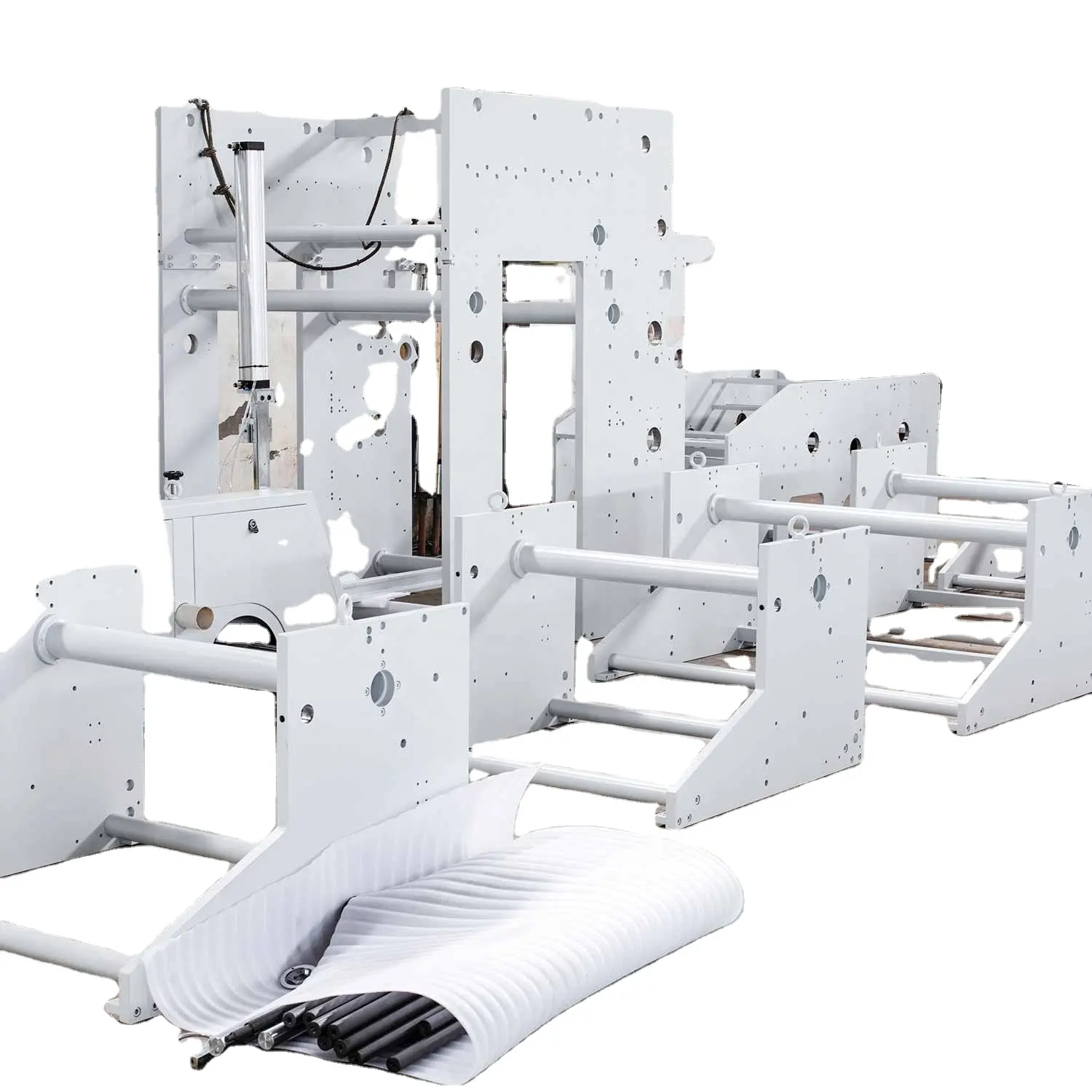 Máquina para fazer sacos de papel plana de papel kraft branco LMD-600B para uso industrial alimentar e à prova de graxa