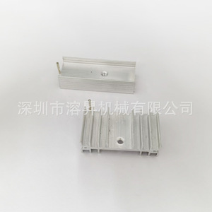 Profil de dissipateur thermique en alliage d'aluminium Melt Eruption, 90 degrés, en forme de U, en forme de L, avec trou traversant pour montage - Product Image 3