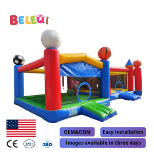 <span class=keywords><strong>Castello</strong></span> Gonfiabile con Scivolo d'Acqua Certificato CE, Vendita Calda in Cina, Capacità 200-500KG, per Noleggio - Product Image 2