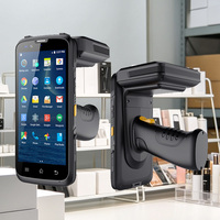 Lector RFID UHF con Tarjeta SIM Wifi BT OEM, PDA con Precio Económico, Lector RFID Android con Largo Alcance de 2 Metros