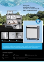 Système de filtration d'eau électrique sans réservoir à 4 étapes pour toute la maison avec filtre UV autonettoyant pour usage domestique et hôtelier