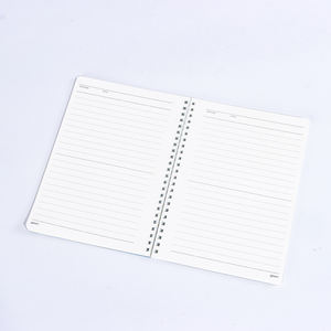 Cuaderno espiral personalizable A5 A6 para oficina <span class=keywords><strong>de</strong></span> negocios Bloc <span class=keywords><strong>de</strong></span> notas <span class=keywords><strong>de</strong></span> escritura <span class=keywords><strong>de</strong></span> papel rayado promocional con logotipo personalizado - Product Image 2