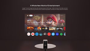 Vidéoprojecteur portable LED XGIMI <span class=keywords><strong>MoGo</strong></span> <span class=keywords><strong>2</strong></span> Pro, très vendu, 430 lumens ISO, 1080P FHD, ajustement automatique de l'écran, Smart Google TV, mini vidéoprojecteur DLP - Product Image 5