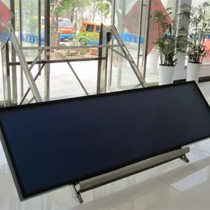 Colector solar térmico casero Colector solar térmico de placa plana Colector solar de vidrio