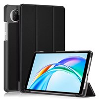 Étui en cuir PU à rabat magnétique fin, imprimé en soie/couleur unie, avec support, coque intelligente pour Honor Pad X7 8.7 2025