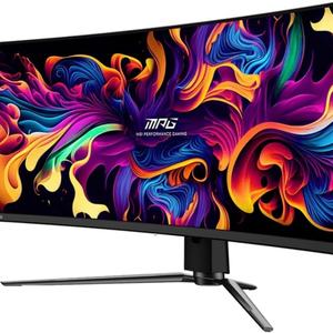 MSI 341CQP Monitor de juegos de escritorio de 34 pulgadas de 175Hz 0,03 ms (GTG) Pantalla curva OLED de 10 bits con HDR para ESports - Product Image 1