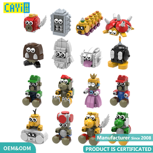 Cayi 2025 Siêu Nhỏ Động Vật Trò Chơi 16-Trong-1 Xây Dựng Khối Thiết Lập <span class=keywords><strong>ABS</strong></span> Nhựa Sáng Tạo Moc Gạch Tùy Chỉnh Lắp Ráp Đồ Chơi Cho Trẻ Em - Product Image 2