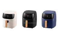 Friteuse à air numérique intelligente 6L sans huile, appareil électroménager professionnel multifonctionnel pour la cuisine