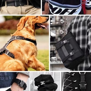 Bolso colorido personalizado Mochila Cinturón <span class=keywords><strong>Hardware</strong></span> ajustable 25mm Equipaje Metal Heavy Duty Slide Side Hebillas de liberación rápida - Product Image 5