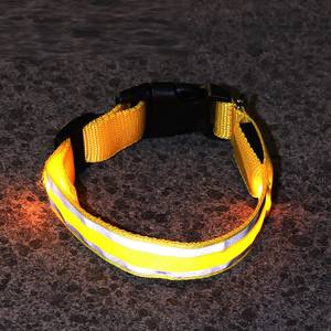 Collier LED rechargeable pour chien, vente en gros, brille dans la nuit, colliers pour chiens - Product Image 6