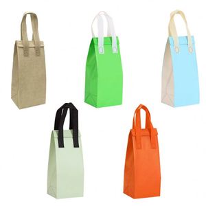 Sac isotherme en aluminium pour emporter, sac non tissé spécial, sac à main jetable pour thé au lait, sac de restauration personnalisable - Product Image 1