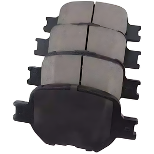 OEM 04465-YZZ63 High Quality Auto Brake Parts Front <b>Disc</b> Brake Pad Set <b>Metal</b> Compatible with Toyota Vehicles 04465YZZ63 - Product Image 2