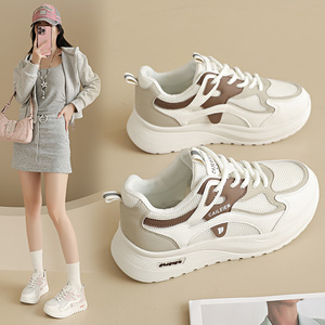 FQ103 Nouvelles chaussures de sport respirantes en mesh pour femmes, légères, à semelle souple, chaussures de course décontractées - Product Image 1