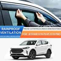 Accessoires automobiles : Déflecteurs de vitres de voiture pare-soleil et anti-pluie pour Jetour X70 PLUS X70 PRO