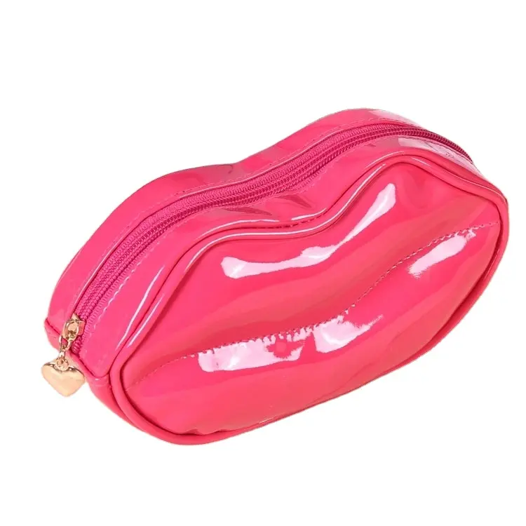 Lip Shaped bag PU Banquet Evening Banquet Bags for Young Girl Party Clutch.