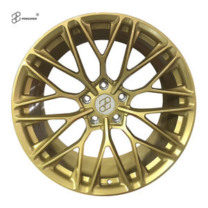 Pengzhen Color dorado 20 22 pulgadas 21 "forjado 5x114,3 5x112 <span class=keywords><strong>Super</strong></span> ruedas llantas de coche deportivo para Nissan/<span class=keywords><strong>Ford</strong></span>/AMG GT - Product Image 1