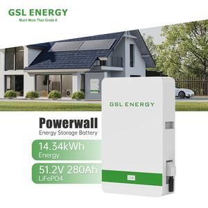 Gsl แบตเตอรี่เก็บพลังงาน10KWH บ้าน48โวลต์ Lifepo4แบตเตอรี่ลิเธียม200ah ติดผนังที่ได้รับการรับรอง CE UL IP65 - Product Image 4