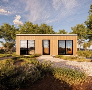 Maisons préfabriquées en kit pour l'Australie, bungalows modulaires entièrement meublés 1 chambre, maisons portables d'extérieur - Product Image 2