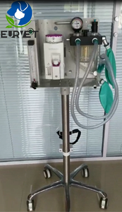 Equipo Veterinario EURVET, Máquina de Anestesia y Ventilación para Perros y Gatos, Vaporizador de Isoflurano, Carro Móvil para Uso Veterinario - Product Image 6