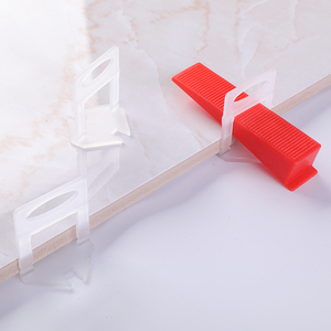 100 uds/Taschen Kunststoff Fliese Nivelliersystem Clips Und Keile Fliesen Nivellierung Abstandhalter 1/32 "1/16" 1/8 "nivelador a - Product Image 6