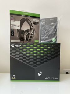 Nouvelles ventes pour Xbox Series <span class=keywords><strong>X</strong></span> 1TB Console de <span class=keywords><strong>jeu</strong></span> vidéo + 5 <span class=keywords><strong>JEUX</strong></span> & 2 Manettes + VR - Product Image 2