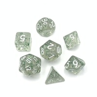 Fournisseur direct d'usine - Jeu de dés polyédriques lumineux bicolores miniatures de 10 mm pour jeux de table colorés