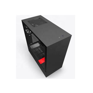 Boîtier de jeu PC tour centrale Offre Spéciale <span class=keywords><strong>H510</strong></span> noir et rouge avec Offre Spéciale de boîtier d'ordinateur à panneau latéral en verre - Product Image 5