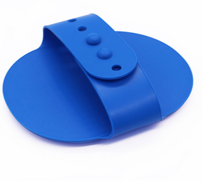 فرشاة استحمام للكلاب ، حمام للحيوانات الأليفة مع مشط مطاطي للتدليك مهدئ مقبض حلقي قابل للتعديل للكلاب والقطط ذات الشعر القصير الطويل - Product Image 4