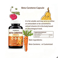 Comprimés de vitamine C et de bêta-carotène SPL OEM, compléments alimentaires quotidiens pour soutenir le système immunitaire, comprimés de bêta-carotène