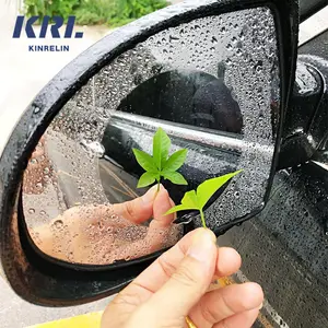 Adesivo anti-neblina para carro, 2 peças adesivo universal à prova de chuva e de água
