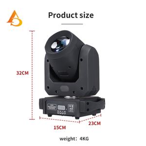 Lámpara LED Móvil de 100w con Diseño Popular, Luz de Escenario con Cabezal Móvil DMX 4 en 1 - Product Image 5