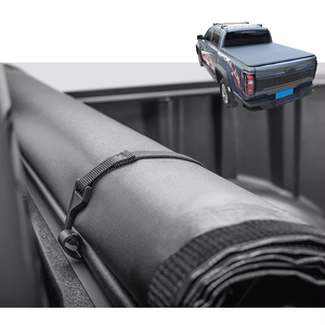 Cubierta de lona enrollable suave de alta calidad, impermeable y con cierre para Ford F150/Ranger, Toyota, RAM 1500, NP300 - Vinilo PVC - Product Image 1