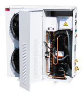 Unité de condensateur 220V/380V, compresseur pour défilement de moteur, 4hp