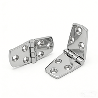 Charnière de porte de trappe de pont en acier inoxydable 316 poli de qualité marine pour yacht, bateau, armoire