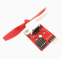 Module de moteur de ventilateur TOPCUS 5V L9110, hélice de ventilateur pour robot de lutte contre les incendies